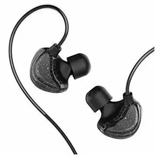 Изображение UiiSii CM5-L Premium Hi-Res Original Sport Earphones with Microphone and Volume Control / 3.5mm / 1.2m