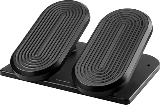 Picture of Ultradesk Podstawa ergonomiczna pod nogi, FOOTPODIUM czarny, plastikowy, ULTRADESK