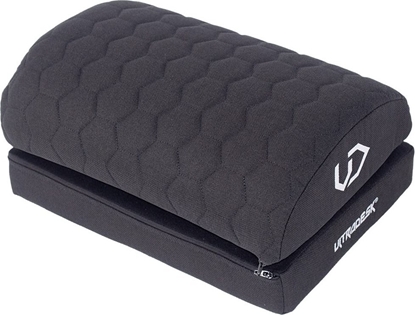 Attēls no Ultradesk Podstawa ergonomiczna pod nogi, FRONTSTEP regulowana wysoko, czarny, pianka z efektem pamici, ULTRADESK