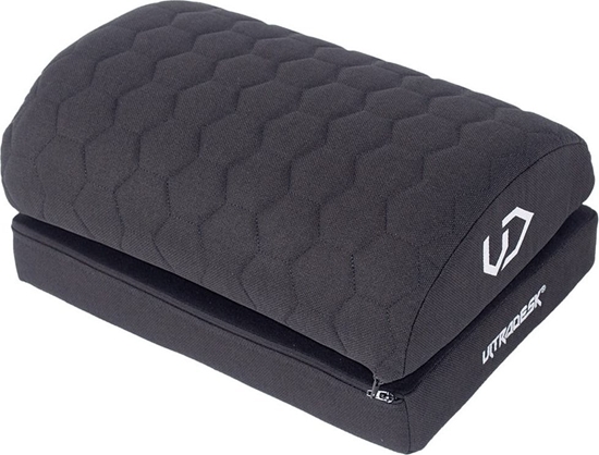 Picture of Ultradesk Podstawa ergonomiczna pod nogi, FRONTSTEP regulowana wysoko, czarny, pianka z efektem pamici, ULTRADESK