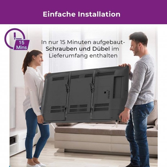 Picture of Ultron Ultron Wandhalterung Flatscreen WM200 32-60"  Neigung/Winkel