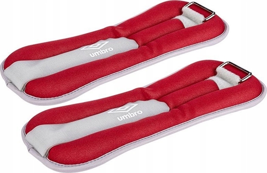 Picture of Umbro Umbro - Obciniki na kostki i nadgarstki 2x1 kg (czerwony)