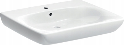 Изображение Umywalka 501.463.00.7 / GEBERIT / SELNOVA COMFORT / UMYWALKA, B65CM, H15CM, T55CM, Z PRZELEWEM, Z OTWOREM NA BATERI /