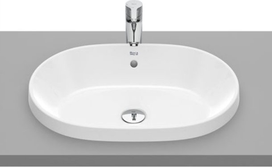 Изображение Umywalka A3270Y5000 GAP UMYWALKA BLATOWA OWALNA 55X39 CM, Z PRZELEWEM // CE.ROG.U-55X39