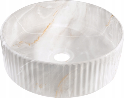 Изображение Umywalka Invena WASHBAS COUNT GLAMOUR TREND 36CM GRE/BE