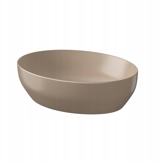 Picture of UMYWALKA NABLATOWA LARGA ELIPSA (50X38) BRZOWY MAT BOX