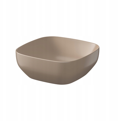 Attēls no UMYWALKA NABLATOWA LARGA KWADRATOWA (38X38) BRZOWY MAT BOX