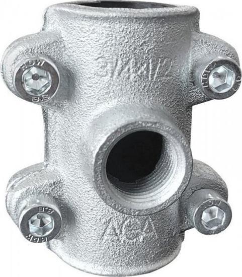 Picture of UN AGA OBEJMA NAPRAWCZA OBD 1X1/2'' Z WYJCIEM BOCZNYM (1 SZT)