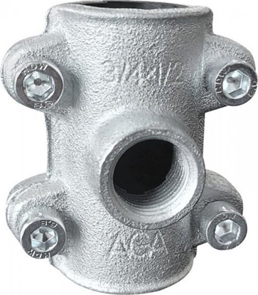 Attēls no UN AGA OBEJMA NAPRAWCZA OBD 3/4X1/2' Z WYJCIEM BOCZNYM (1 SZT)