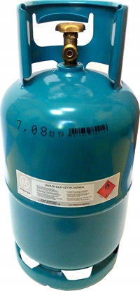 Attēls no UN BUTLA TURYSTYCZNA 12,3L/5KG PUSTA GW W21.8 1/2''Z KOÅNIERZEM