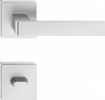 Attēls no UN KLAMKA ERGO SREBRNY KWADRATOW SZYLD WC ITALIAN LINE