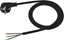 Picture of UN PRZEWÃD PRZYÅÄCZ.Z WTYCZKÄ KÄTOWÄ 3*1 OMY Å»O 1.5M CZARNY