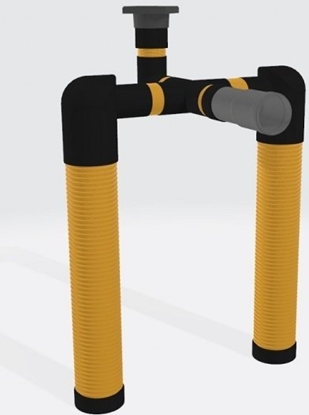 Attēls no UN STUDZIENKA DRENARSKA ROZSCZAJCA 160 2X (1 KPL)