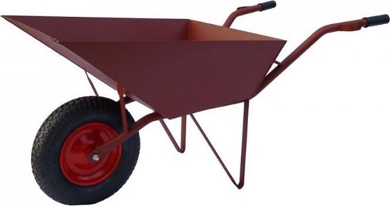 Picture of UN TACZKA BUDOWLANA, KOÅO POMPOWANE NA ÅOÅ»YSKU BLACHA 2.0MM