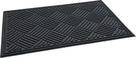 Picture of UN WYCIERACZKA ECO RIB -CROSSHATCH 60X90 BLACK