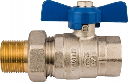 Attēls no UN ZAWÃR KULOWY WODNY ZE ÅRUB. W/Z Z MOTYL DN 20 3/4 MILENIUM