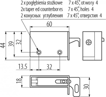 Picture of UN ZAWIESZKA KUCHENNA NOWA P/L BIAÅA (2 SZT.)