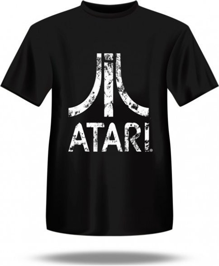 Picture of Under Armour Koszulka mska z biaym logo ATARI / Czarna / L