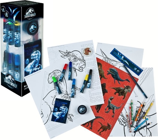 Picture of Undercover UNDERCOVER Zestaw do kolorowania WIEA JURASSIC WORLD 35szt.