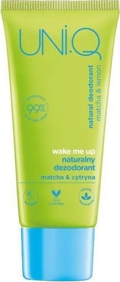 Изображение UNI.Q UNI.Q Wake Me Up naturalny dezodorant Matcha i Cytryna 50ml