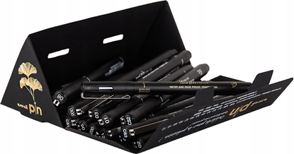 Picture of UNIBALL Uni - The Full Black Boc - Fineliner (18 pcs) (401229) /Arts and Crafts
