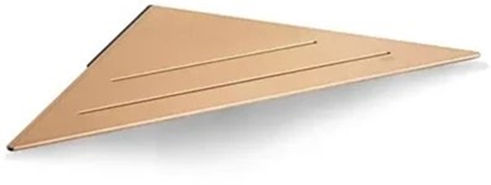 Изображение Unidrain ReFrame hjørnehylde i messing