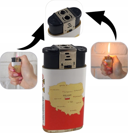 Picture of Unilight Zapalniczka piezo podwójna ULD-2024 POLAND