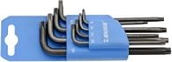 Picture of Unior Zestaw kluczy torx z otworem typu T T9-T40 8szt. (613089)