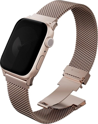 Изображение UNIQ Dante Pro Strap for Apple Watch 49/46/45/44mm Stainless Steel Metallic Pink