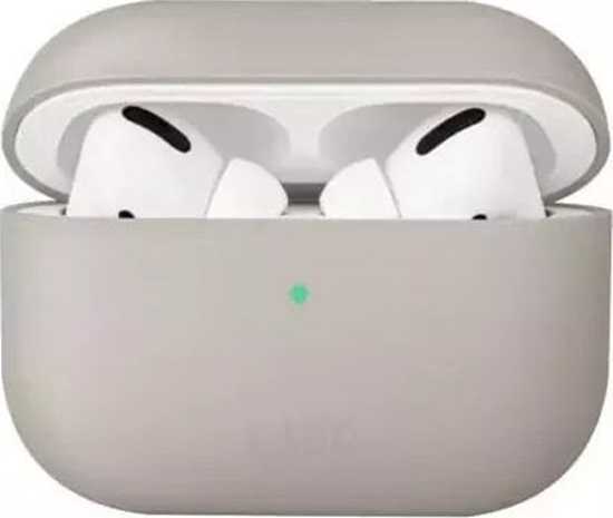 Изображение Uniq Etui Lino Apple AirPods Pro Silicone beowy/beige ivory