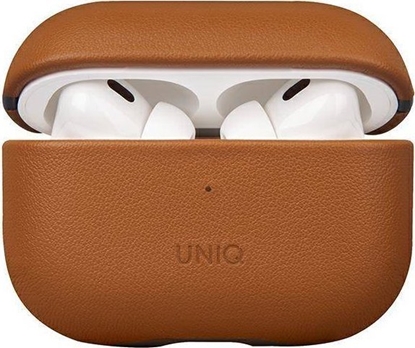 Attēls no Uniq Etui UNIQ Terra Apple AirPods Pro 2 Genuine Leather brzowy/toffee brown