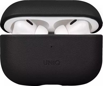 Attēls no Uniq Etui UNIQ Terra Apple AirPods Pro 2 Genuine Leather czarny/dallas black