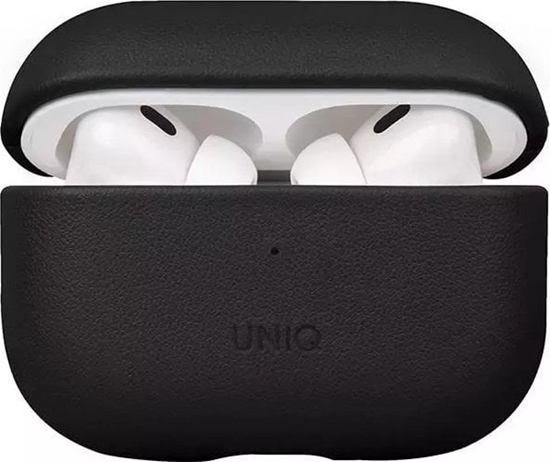Picture of Uniq Etui UNIQ Terra Apple AirPods Pro 2 Genuine Leather czarny/dallas black