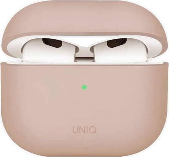 Picture of UNIQ Lino - etui silikonowe do AirPods 4 róowe - Gwarancja bezpieczestwa. Proste raty. Bezpatna wysyka od 170 z.