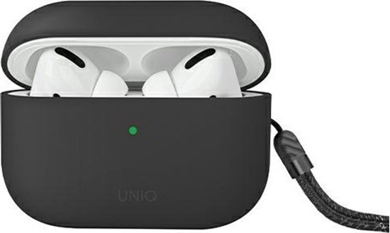 Изображение UNIQ Lino - etui silikonowe do AirPods Pro 2 szare - Gwarancja bezpieczestwa. Proste raty. Bezpatna wysyka od 170 z.
