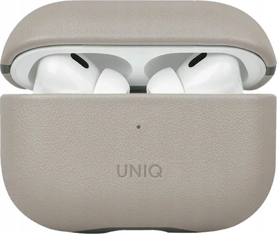 Picture of UNIQ Lyden DS - etui  ze sztucznej skóry do AirPods Pro 2 beowe/zielone - Gwarancja bezpieczestwa. Proste raty. Bezpatna wysyka od 170 z.