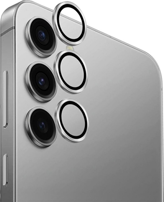 Attēls no UNIQ Optix Aluminum Camera Lens for Samsung Galaxy S25 Silver