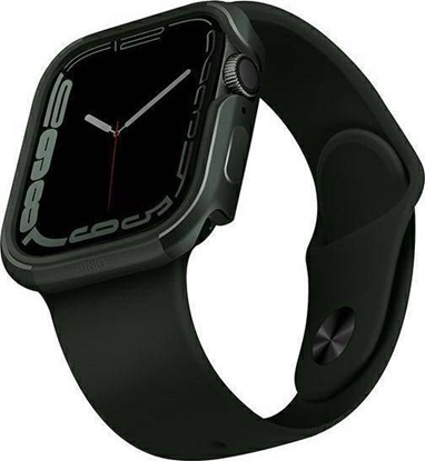 Изображение Uniq UNIQ etui Valencia Apple Watch Series 4/5/6/7/SE 45/44mm. zielony/green