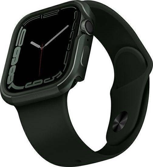 Изображение Uniq UNIQ etui Valencia Apple Watch Series 4/5/6/7/SE 45/44mm. zielony/green