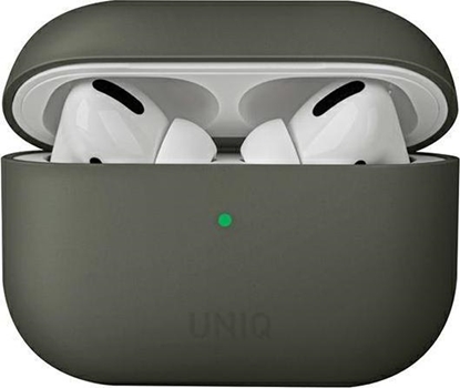 Picture of Uniq UNIQ Lino - Etui Apple AirPods Pro (szary) (UNIQ-AIRPODSPRO-LINOMOSS) - UNIQ-AIRPODSPRO-LINOMOSS