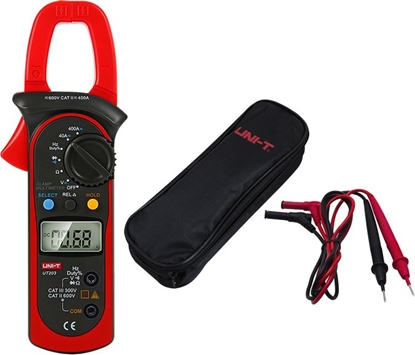 Attēls no Unit Miernik cyfrowy cgowy stay-zmienny UNi-T UT203 Kable pomiarowe Etui