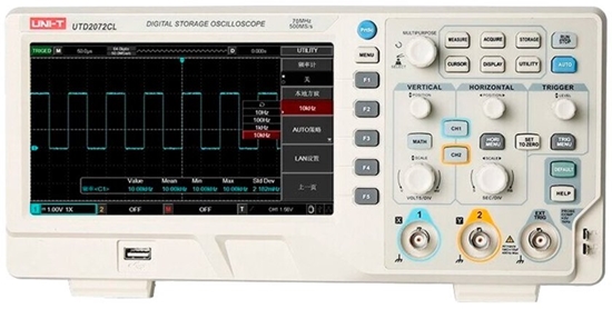 Изображение Unit ML Oscyloskop Uni-T UTD2072CL