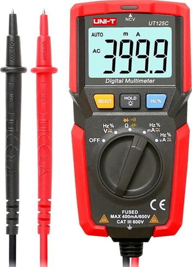 Изображение Uni-T MULTIMETER DIGITAL UT125C