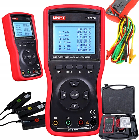 Picture of Uni-T Trójfazowy miernik parametrów elektrycznych Uni-T UT267B