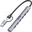 Attēls no HUB USB Unitek H1209A 7x USB-A 2.0 3.0 (H1209AGY01)