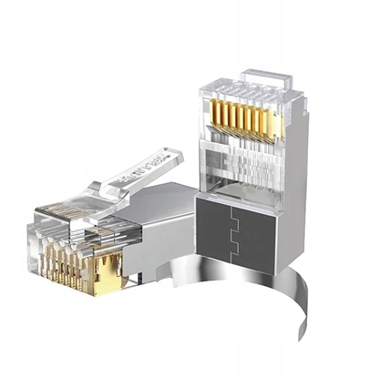 Picture of Unitek Wtyk modularny Pass-Through RJ45 Cat. 7, 50szt. OT1094ATP01