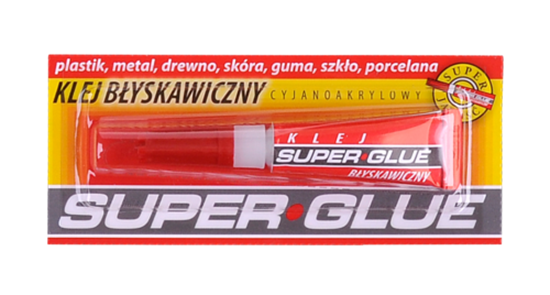 Изображение Universālā līme Super Glue | Ātras iedarbības līme ātrai savienošanai: