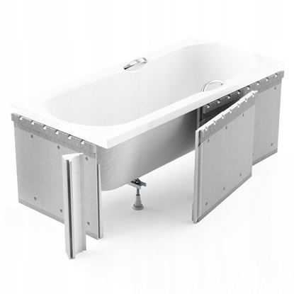 Attēls no Uniwersalna obudowa pod pytki do wanien prostoktnych 170x90 cm