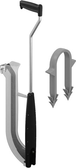 Изображение Uponor Pakiet spinki zgrzewane 20 op. dugie h=50mm + tacker Uponor (1135546)