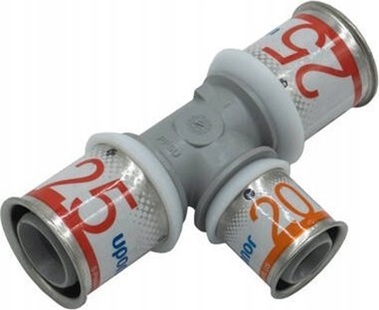Изображение Uponor S-Press PLUS trójnik redukcyjny PPSU 25-20-25
